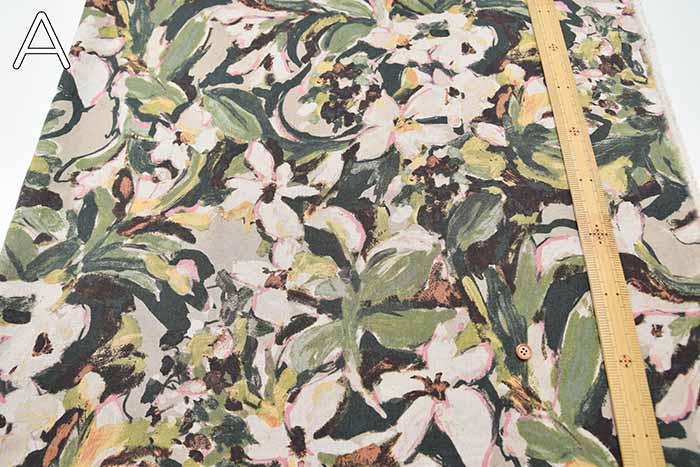 C/L sheeting printed fabric Flower - nomura tailor