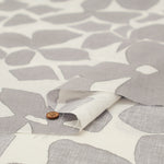 Linen Muslin printed Fabric - Flower Motif - nomura tailor