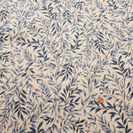 Half Linen Muslin Print Fabric - Flower - nomura tailor