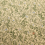 Half Linen Muslin Print Fabric - Flower - nomura tailor