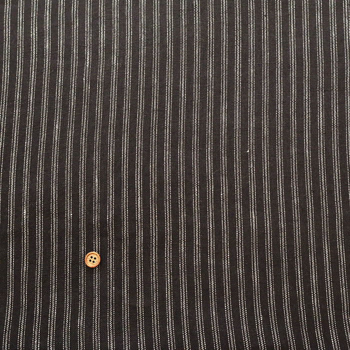 Made in Lithuania Linen Stripe Fabric - nomura tailor