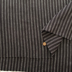 Made in Lithuania Linen Stripe Fabric - nomura tailor