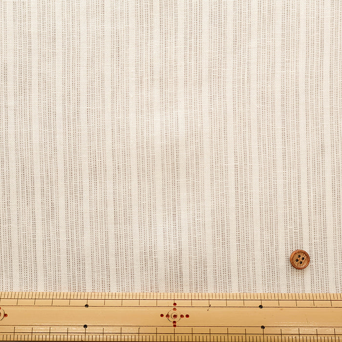 Made in Lithuania Linen Stripe Fabric - nomura tailor