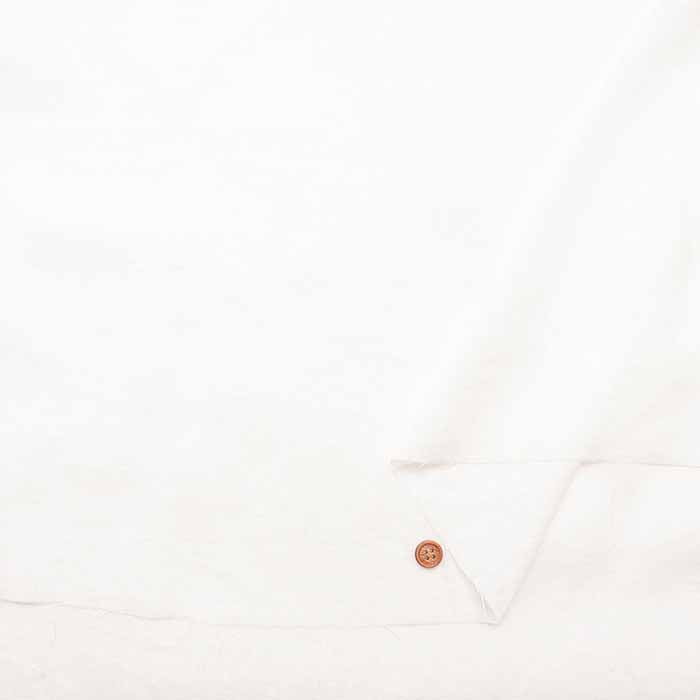 Olive Oil Softened 70 Linen Boiled European Linen Fabric  - Plain - nomura tailor