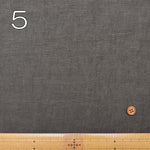 Olive Soft Finish 40 Linen Twill Fabric - Plain - nomura tailor