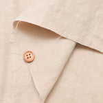 Olive Soft Finish 40 Linen Twill Fabric - Plain - nomura tailor