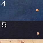 Olive Oil-Processed, Kamasome Dyed Half-Linen Canvas Fabric - Solid - nomura tailor