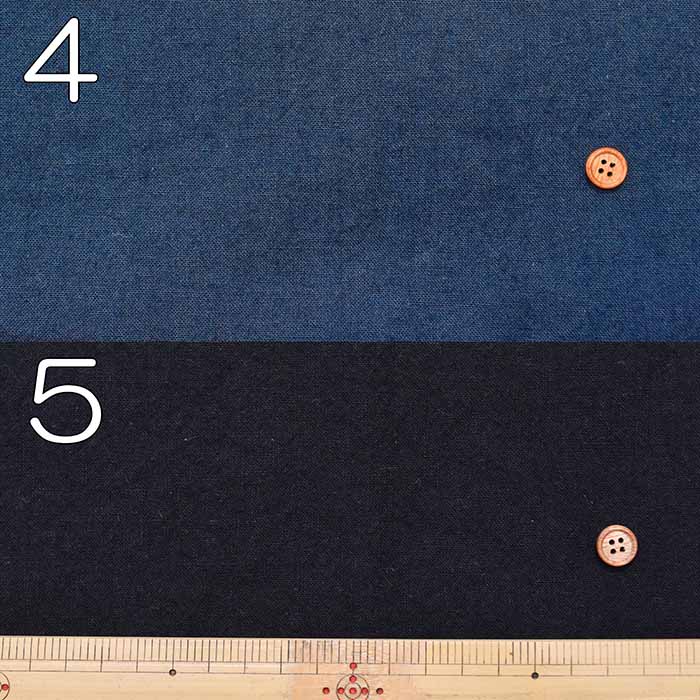 Olive Oil-Processed, Kamasome Dyed Half-Linen Canvas Fabric - Solid - nomura tailor