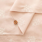 Cotton Broadcloth Lace Fabric - Flower Bouquet - nomura tailor