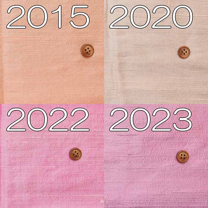 Indian Silk Shangnan Fabric Fabric <Pastel Color> - nomura tailor