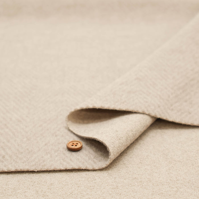 Polyester Double Jersey Fabric - Herringbone - nomura tailor