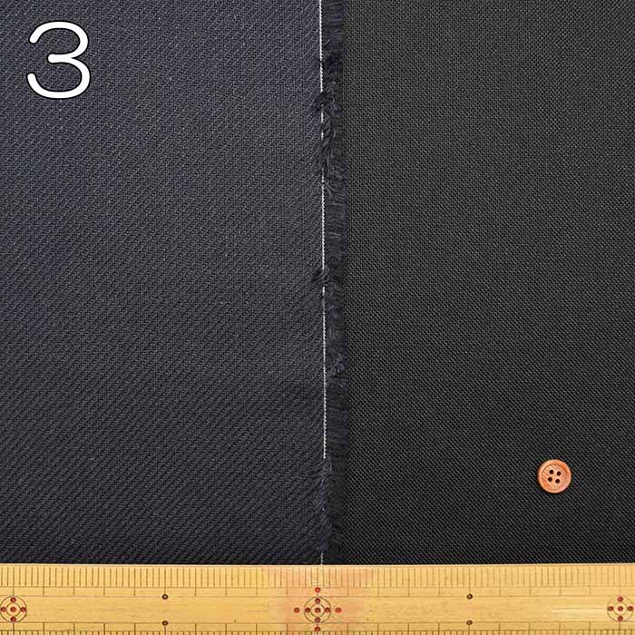 Polyester Rayon Blend Cotton Linen Reversible Double-Faced Fabric - Plain - nomura tailor