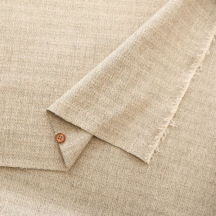 Dobby Tweed Fabric - Plain - nomura tailor