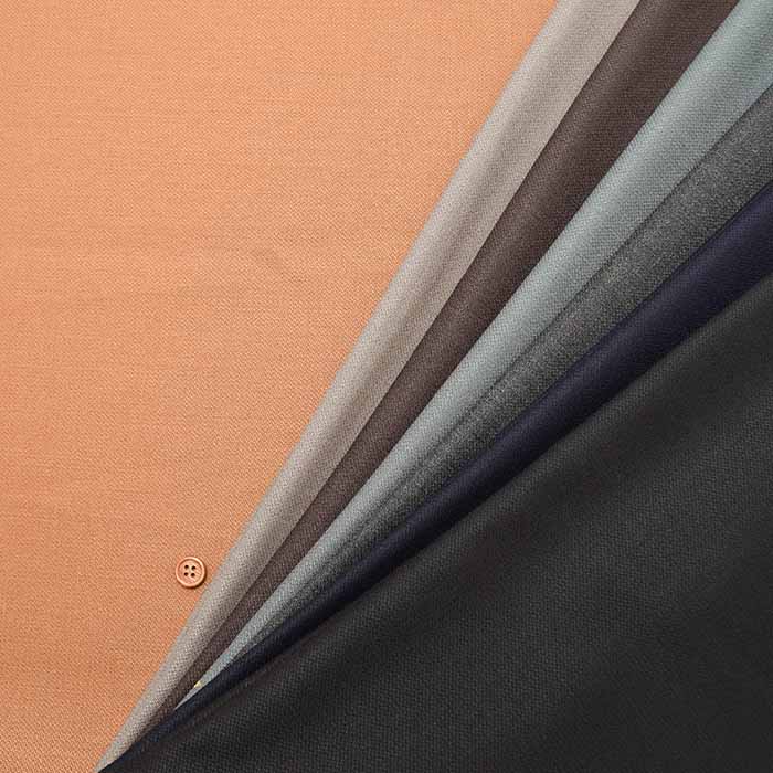 Anastasia 2-Way Washable Triple Twisted Dobby Fabric - Plain - nomura tailor