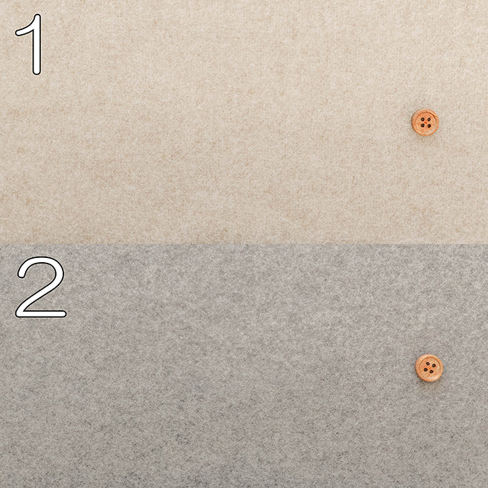 Wool-Like Needle Stretch Fabric - Plain - nomura tailor