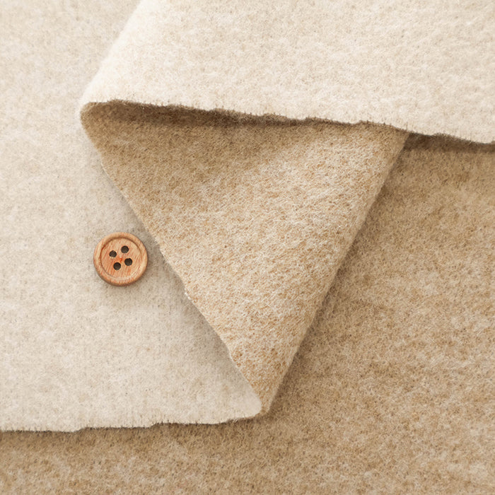 Wool-Like Needle Stretch Fabric - Plain - nomura tailor