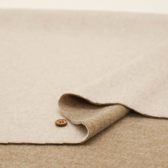 Wool-Like Needle Stretch Fabric - Plain - nomura tailor