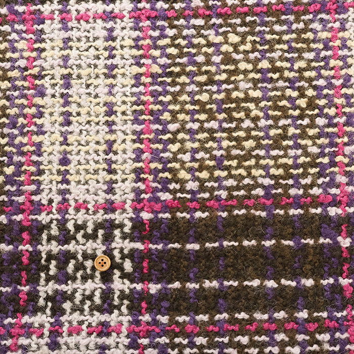 Check Tweed Fabric - nomura tailor