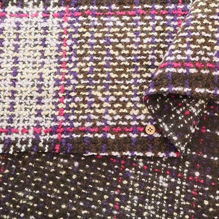 Check Tweed Fabric - nomura tailor