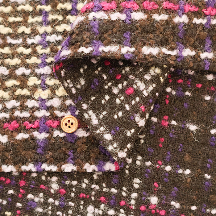 Check Tweed Fabric - nomura tailor