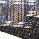 Check Tweed Fabric - nomura tailor