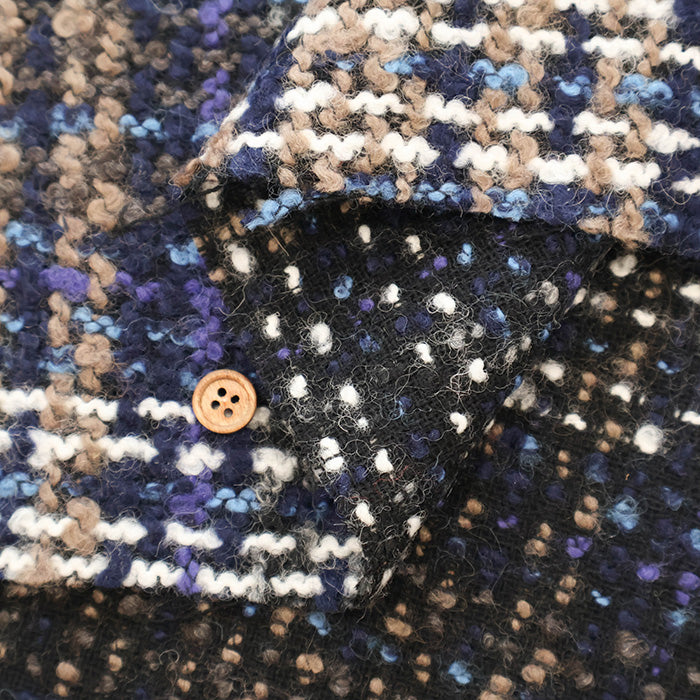 Check Tweed Fabric - nomura tailor