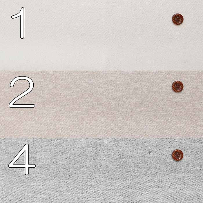 Linen -like French Twill fabric solid - nomura tailor