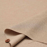 Linen -like French Twill fabric solid - nomura tailor
