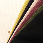 Polyester Waffle Knit Fabric - Plain - nomura tailor