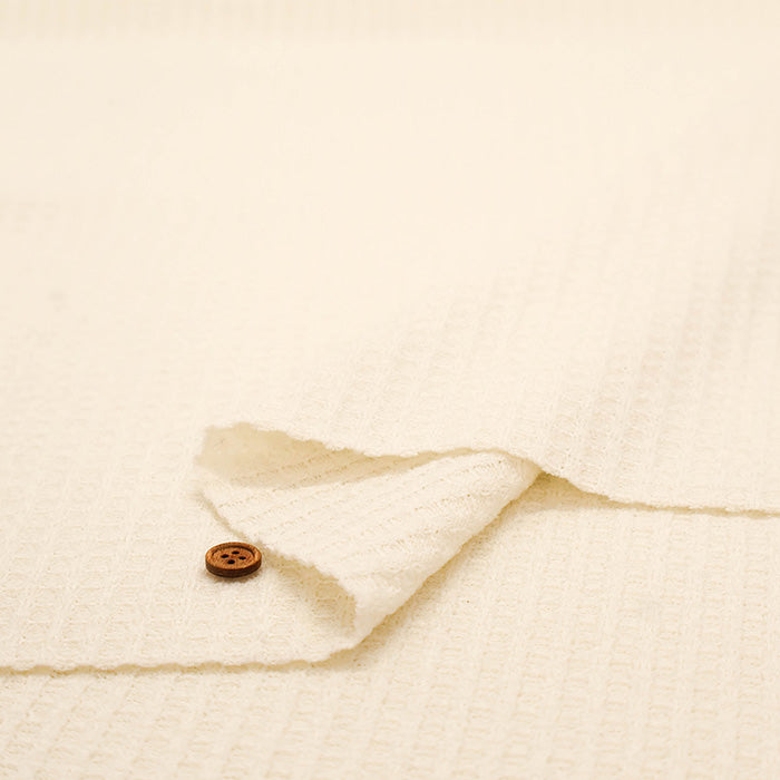 Polyester Waffle Knit Fabric - Plain - nomura tailor