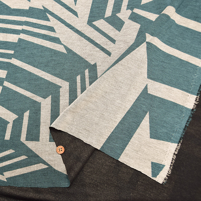 Reversible Knit Printed Fabric - nomura tailor