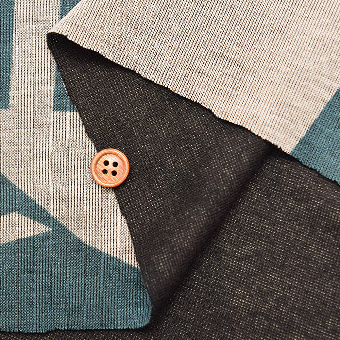 Reversible Knit Printed Fabric - nomura tailor