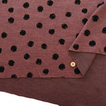 Polyester  flocked  Knit Fabric - nomura tailor