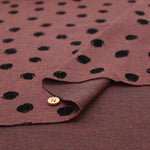 Polyester  flocked  Knit Fabric - nomura tailor