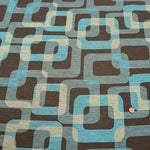 Lyocell Knit Printed Fabric - Geometric Pattern - nomura tailor