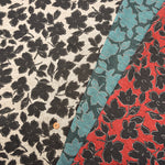 Lyocell Knit Printed Fabric - Flower - nomura tailor