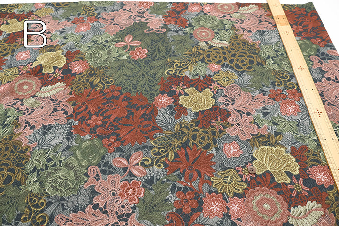 Polyester Crepe Knit Print Fabric - Imported Style - nomura tailor