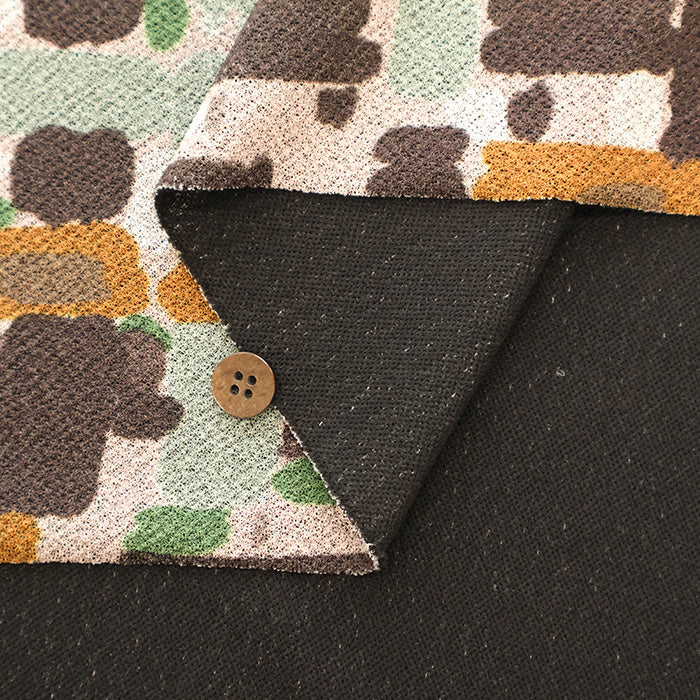 Polyester Crepe Knit Print Fabric - Imported Style - nomura tailor