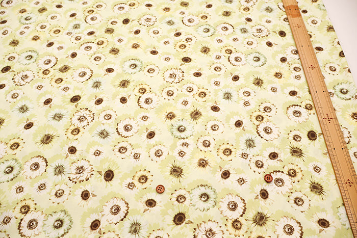 Polyester smooth knit Fabric - Flower - nomura tailor