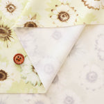 Polyester smooth knit Fabric - Flower - nomura tailor