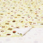 Polyester smooth knit Fabric - Flower - nomura tailor