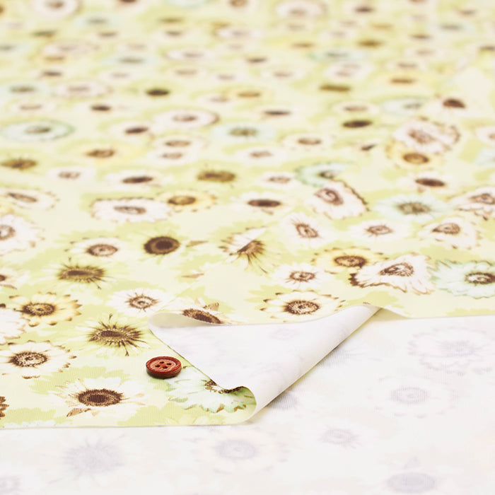 Polyester smooth knit Fabric - Flower - nomura tailor