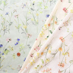 Polyester Jacquard Fabric - Wild Flower - nomura tailor