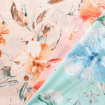 Polyester Jacquard Fabric - Flower - nomura tailor
