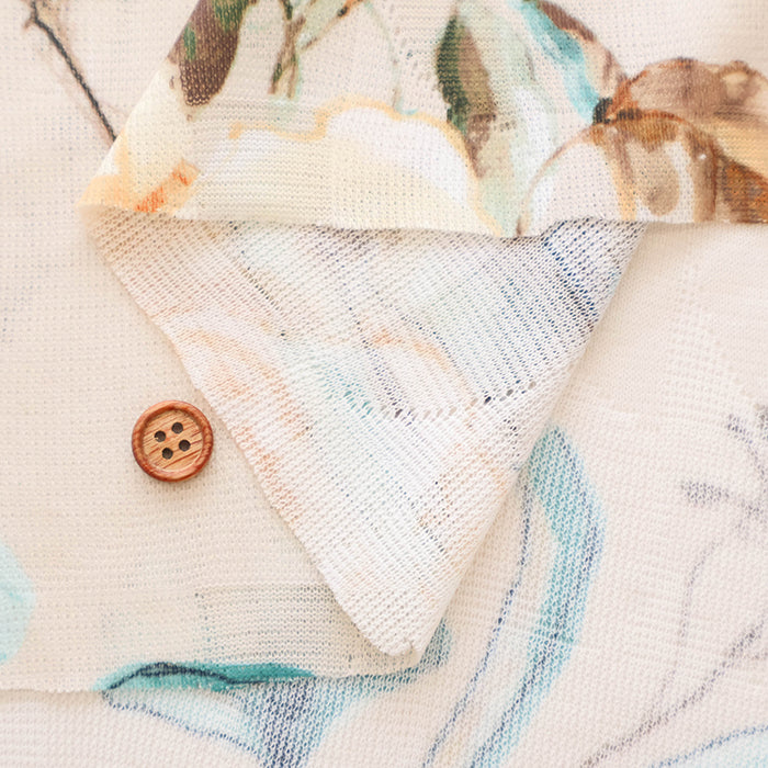 Polyester Jacquard Fabric - Flower - nomura tailor