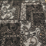 Rayon Reversible Knit Print Fabric - Geometric - nomura tailor
