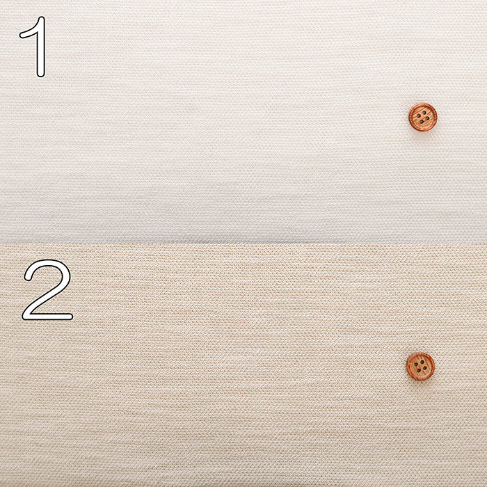 Linen-Like Knit Fabric - Plain - nomura tailor