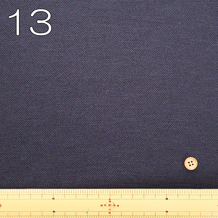 Linen-Like Knit Fabric - Plain - nomura tailor