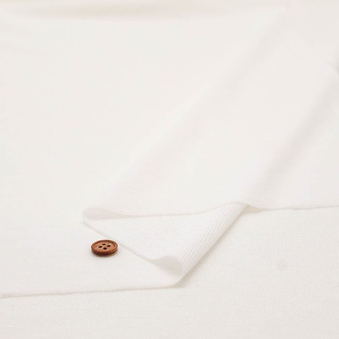 Linen-Like Knit Fabric - Plain - nomura tailor