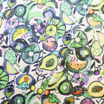Cotton 60 Twin Jersey Inkjet-printed Fabric - Fruit - nomura tailor